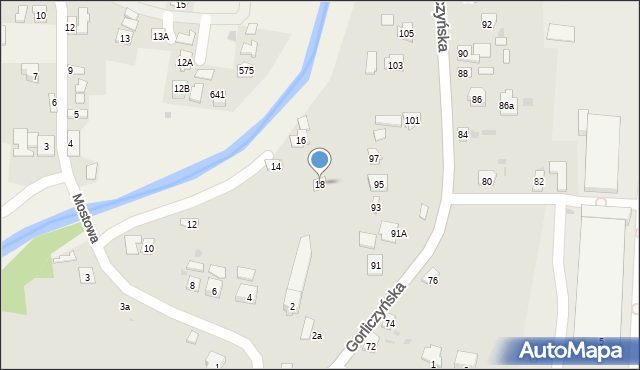 Przeworsk, Mostowa, 18, mapa Przeworsk