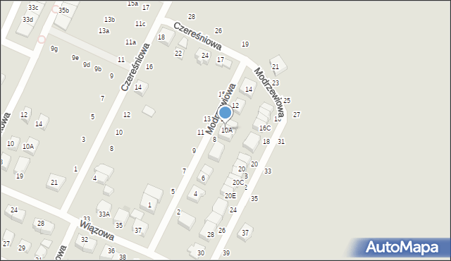 Rumia, Modrzewiowa, 10A, mapa Rumia