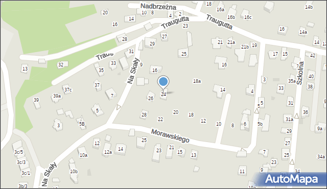 Rzeszów, Morawskiego Szczęsnego, 24, mapa Rzeszów