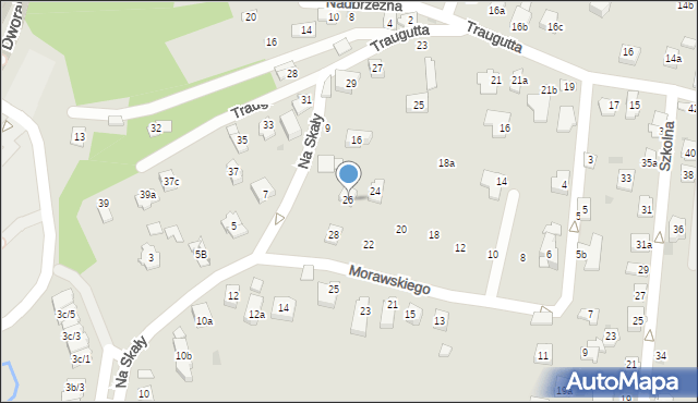 Rzeszów, Morawskiego Szczęsnego, 26, mapa Rzeszów