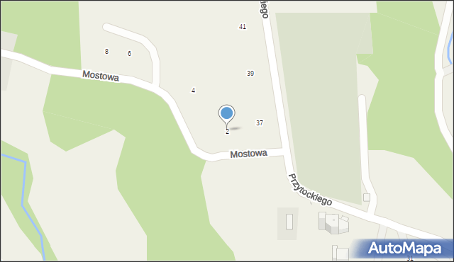 Siepraw, Mostowa, 2, mapa Siepraw