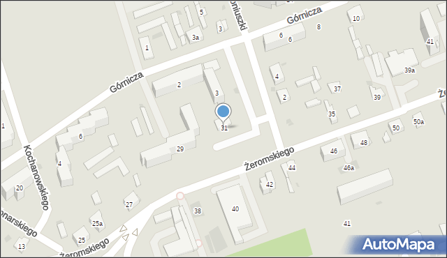 Skarżysko-Kamienna, Moniuszki Stanisława, 31, mapa Skarżysko-Kamienna