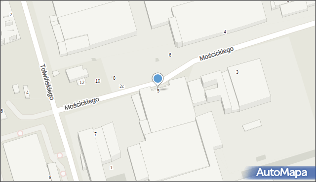 Stalowa Wola, Mościckiego Ignacego, 5, mapa Stalowa Wola