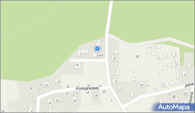 Sztutowo, Morska, 5, mapa Sztutowo