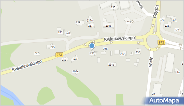 Tarnów, Mościckiego Ignacego, 238, mapa Tarnów