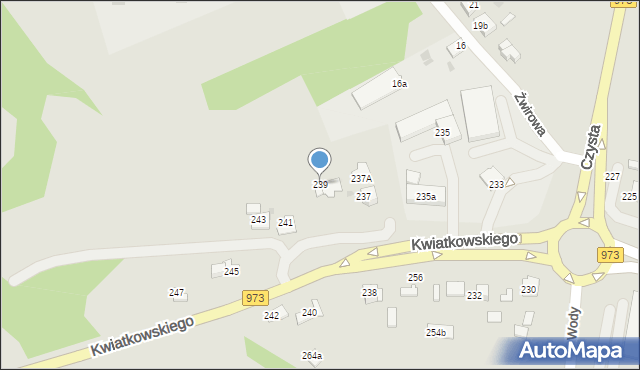 Tarnów, Mościckiego Ignacego, 239, mapa Tarnów