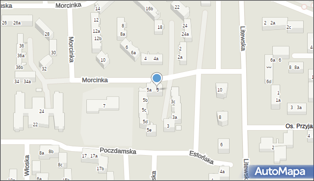 Tarnowskie Góry, Morcinka Gustawa, 5, mapa Tarnowskie Góry