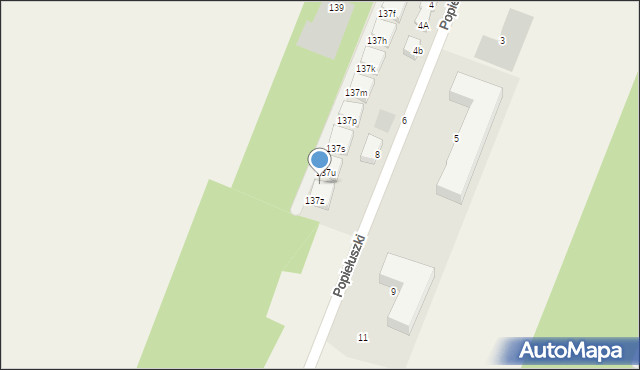 Wieliszew, Modlińska, 137w, mapa Wieliszew