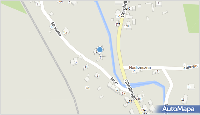 Wojcieszów, Mostowa, 2, mapa Wojcieszów