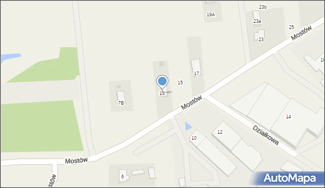 Wola Ducka, Mostów, 13, mapa Wola Ducka