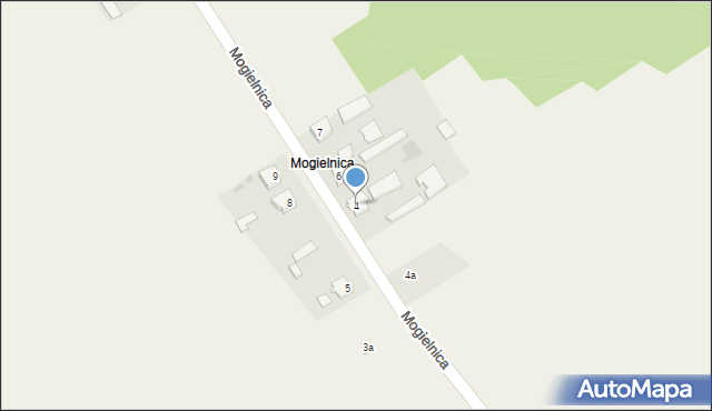 Wólka, Mogielnica, 4, mapa Wólka