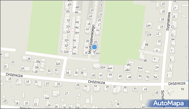 Wrocław, Modrzejewskiego Rudolfa, 41, mapa Wrocławia