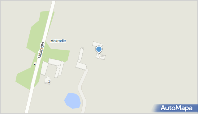 Zakroczym, Mokradle, 3, mapa Zakroczym