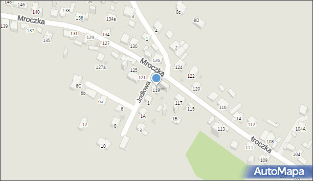 Jaworzno, Mroczka Andrzeja, ks., 119, mapa Jaworzno