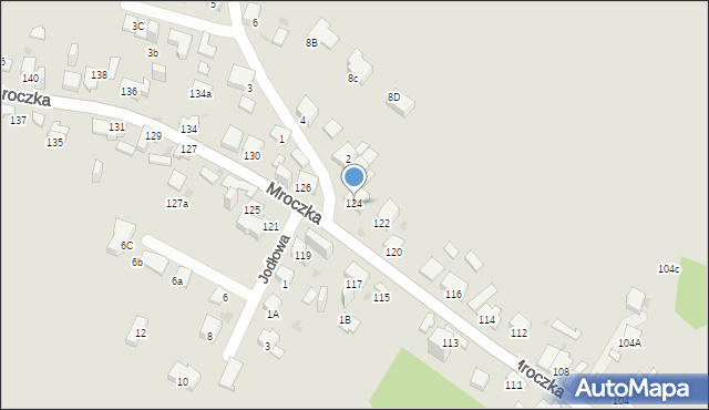 Jaworzno, Mroczka Andrzeja, ks., 124, mapa Jaworzno