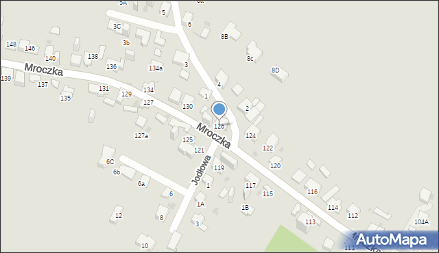 Jaworzno, Mroczka Andrzeja, ks., 126, mapa Jaworzno