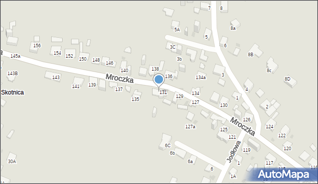 Jaworzno, Mroczka Andrzeja, ks., 133, mapa Jaworzno