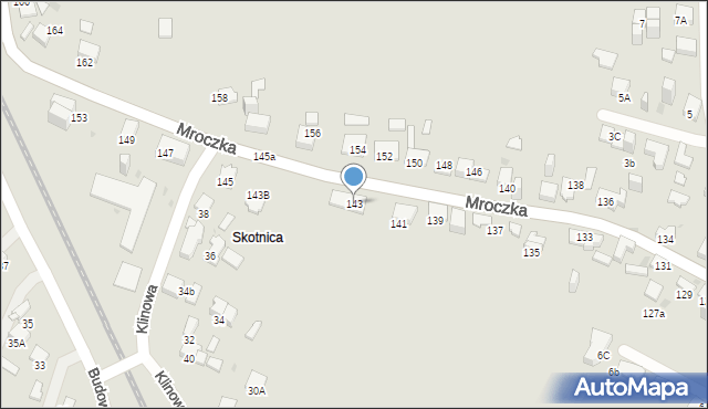 Jaworzno, Mroczka Andrzeja, ks., 143, mapa Jaworzno