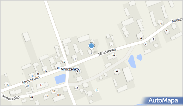 Mroczenko, Mroczenko, 2, mapa Mroczenko