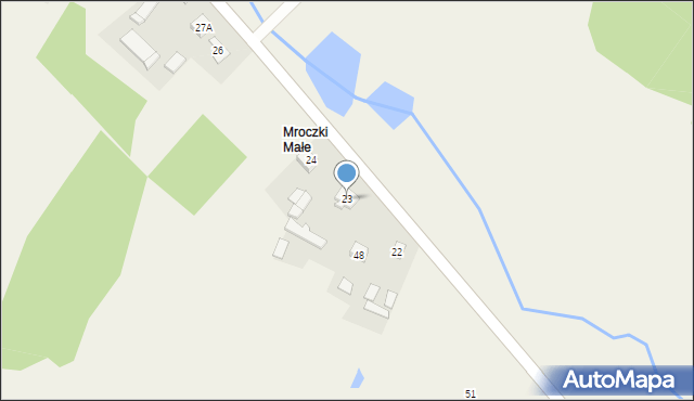 Mroczki, Mroczki, 23, mapa Mroczki