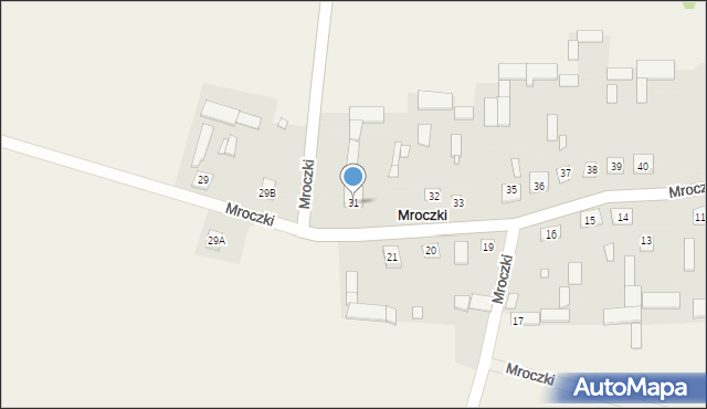 Mroczki, Mroczki, 31, mapa Mroczki