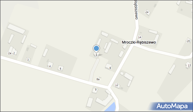 Mroczki-Rębiszewo, Mroczki-Rębiszewo, 7, mapa Mroczki-Rębiszewo