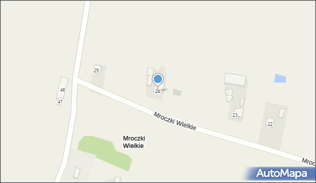 Mroczki Wielkie, Mroczki Wielkie, 24, mapa Mroczki Wielkie