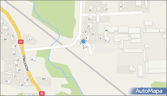 Mroczków, Mroczków, 2, mapa Mroczków