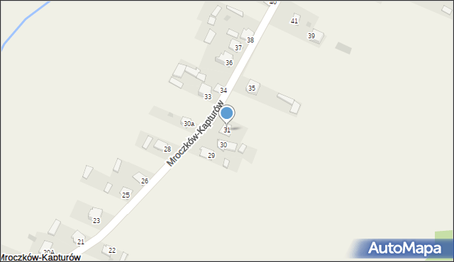 Mroczków-Kapturów, Mroczków-Kapturów, 31, mapa Mroczków-Kapturów