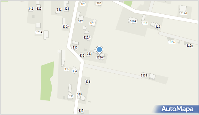 Mrowla, Mrowla, 333A, mapa Mrowla