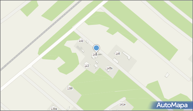Mrozowa Wola, Mrozowa Wola, 145a, mapa Mrozowa Wola
