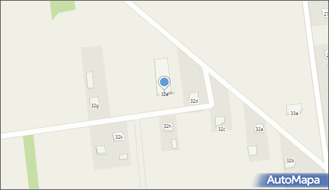 Mrozowa Wola, Mrozowa Wola, 32e, mapa Mrozowa Wola