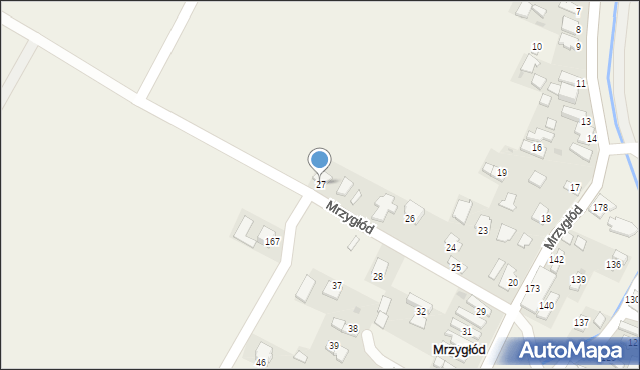 Mrzygłód, Mrzygłód, 27, mapa Mrzygłód