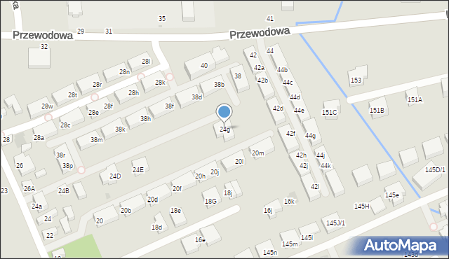 Warszawa, Mrągowska, 24g, mapa Warszawy