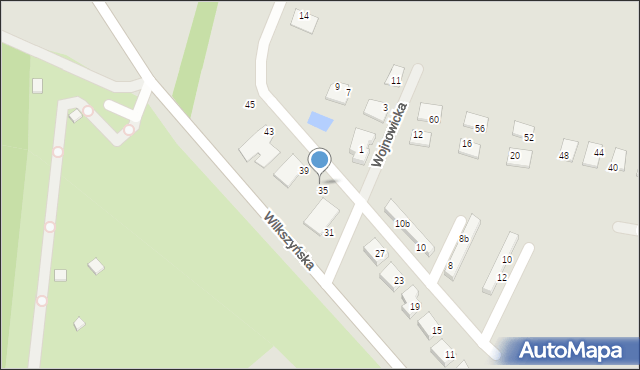 Wrocław, Mrozowska, 37, mapa Wrocławia