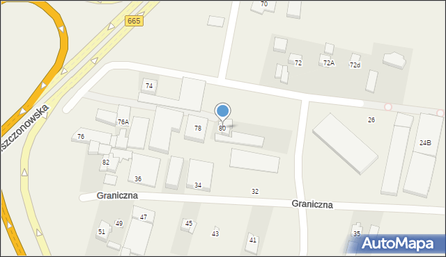 Janki, Mszczonowska, 80, mapa Janki