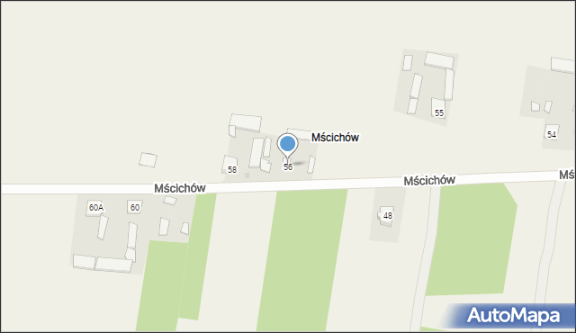 Mścichów, Mścichów, 56, mapa Mścichów