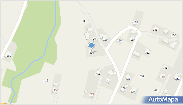 Mszalnica, Mszalnica, 396, mapa Mszalnica