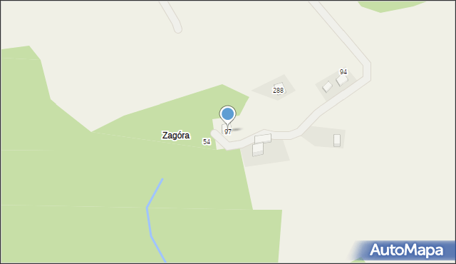 Mszalnica, Mszalnica, 97, mapa Mszalnica