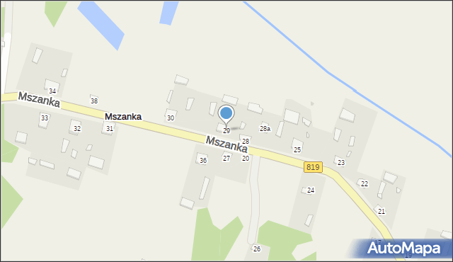 Mszanka, Mszanka, 29, mapa Mszanka