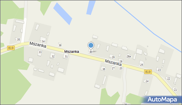 Mszanka, Mszanka, 30, mapa Mszanka