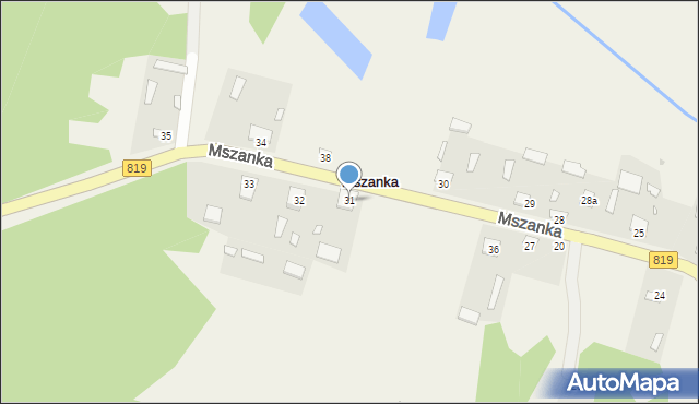 Mszanka, Mszanka, 31, mapa Mszanka