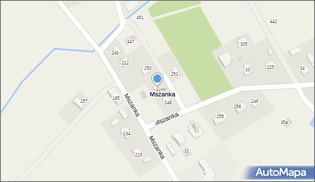 Mszanka, Mszanka, 241, mapa Mszanka