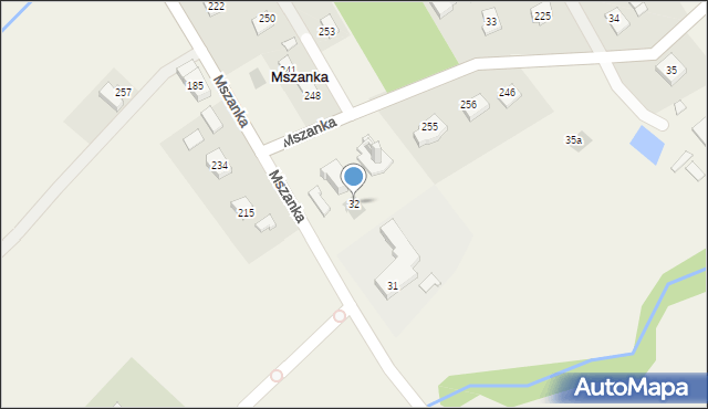 Mszanka, Mszanka, 32, mapa Mszanka