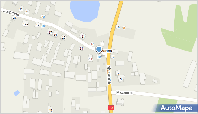 Mszanna, Mszanna, 10, mapa Mszanna