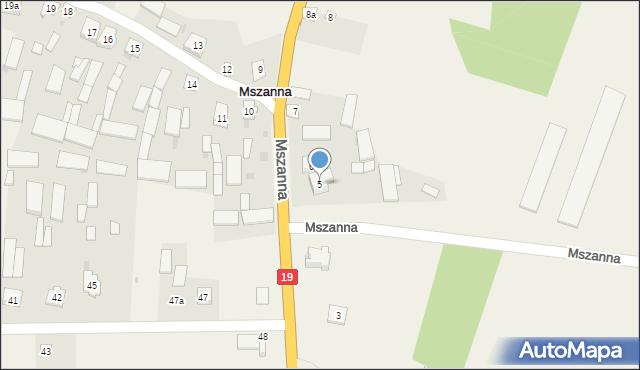 Mszanna, Mszanna, 5, mapa Mszanna