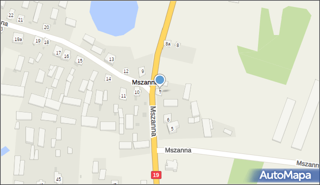 Mszanna, Mszanna, 7, mapa Mszanna