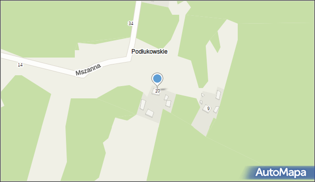 Mszanna, Mszanna, 10, mapa Mszanna