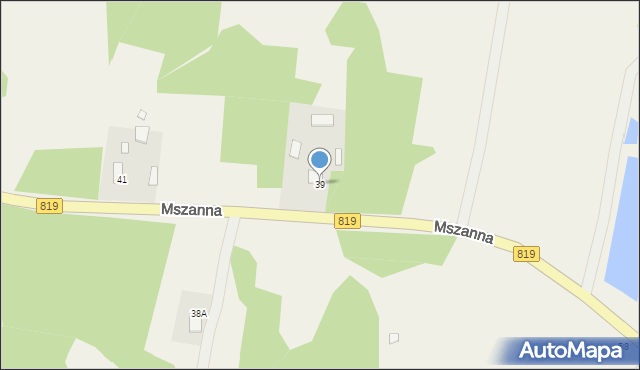 Mszanna, Mszanna, 39, mapa Mszanna