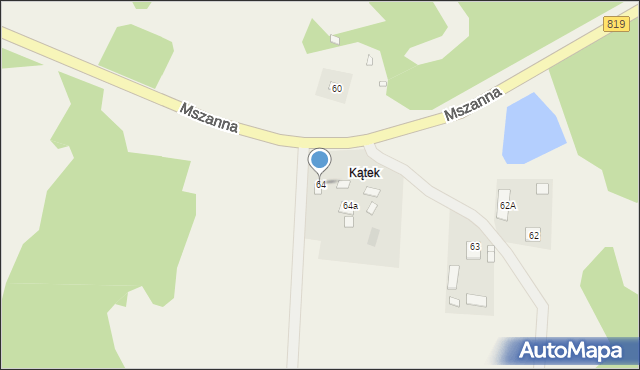 Mszanna, Mszanna, 64, mapa Mszanna